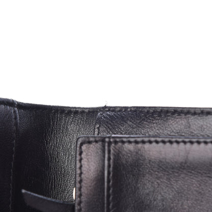 Chanel Patent Calfskin Lucky Symbols Yen Wallet Black 14 of 14