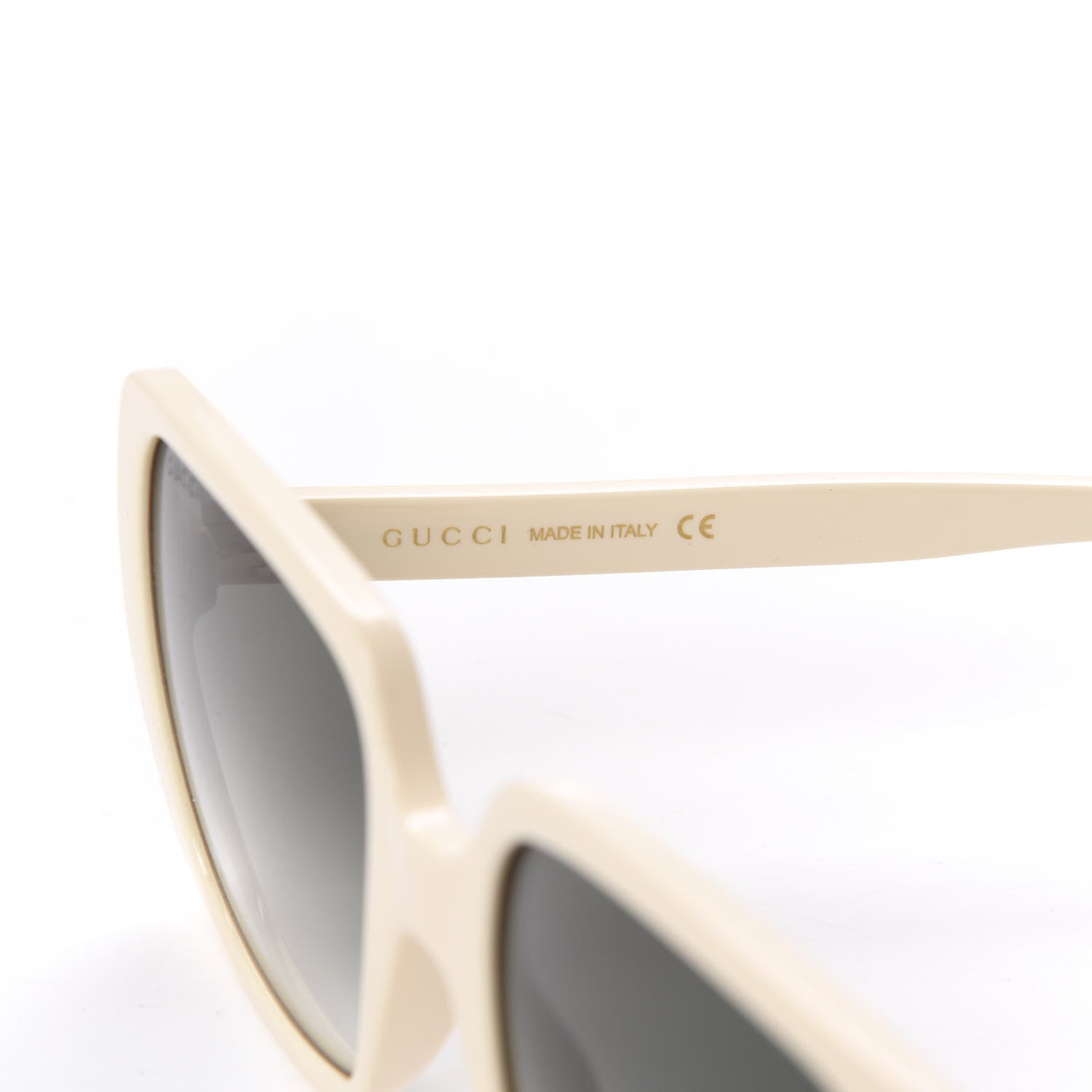 Gucci Acetate Square Frame GG0632S Sunglasses White 6 of 10