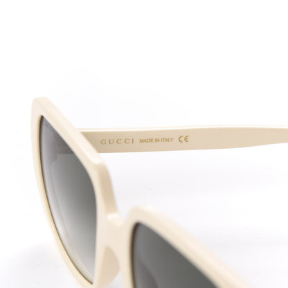 Gucci Acetate Square Frame GG0632S Sunglasses White 6 of 10