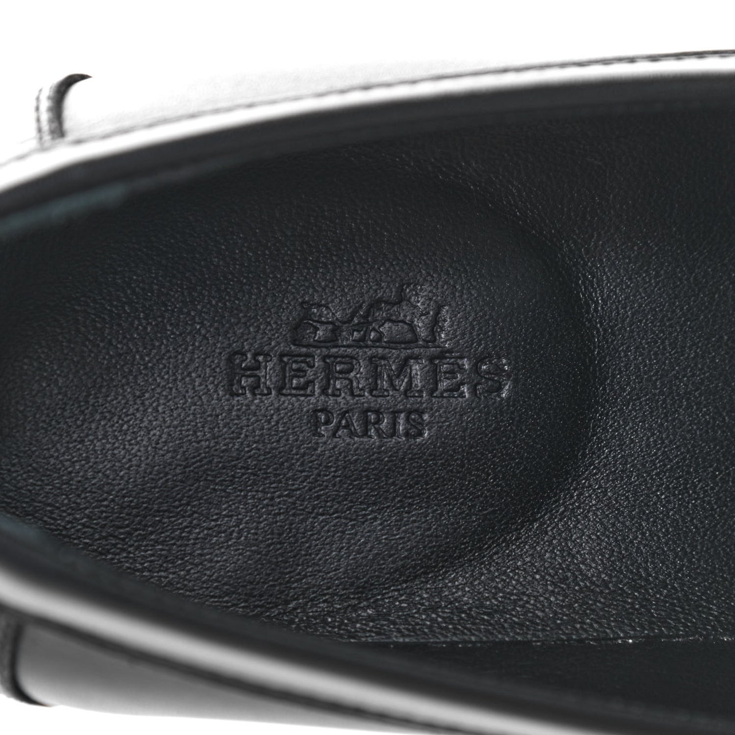 Calfskin Womens Destin Loafers 36 Black