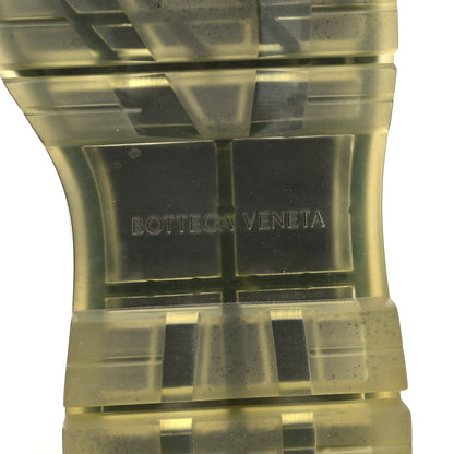 Bottega Veneta Calfskin The Tire Chelsea Boots 40.5 Vaseline Black Transparent 7 of 11