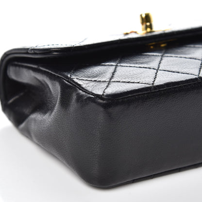 Chanel Lambskin Quilted Extra Mini Flap Black 9 of 10
