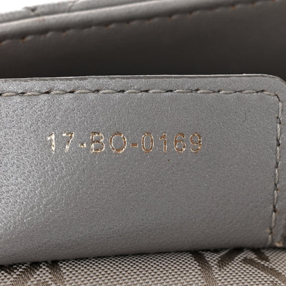 Christian Dior Pearly Lambskin Cannage Medium Lady Dior Grey 6 of 10