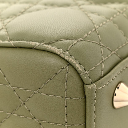 Christian Dior Lambskin Cannage Small My ABCDior Lady Dior Green 15 of 16