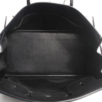 Hermes Chevre de Coromandel Birkin 40 Black 8 of 25