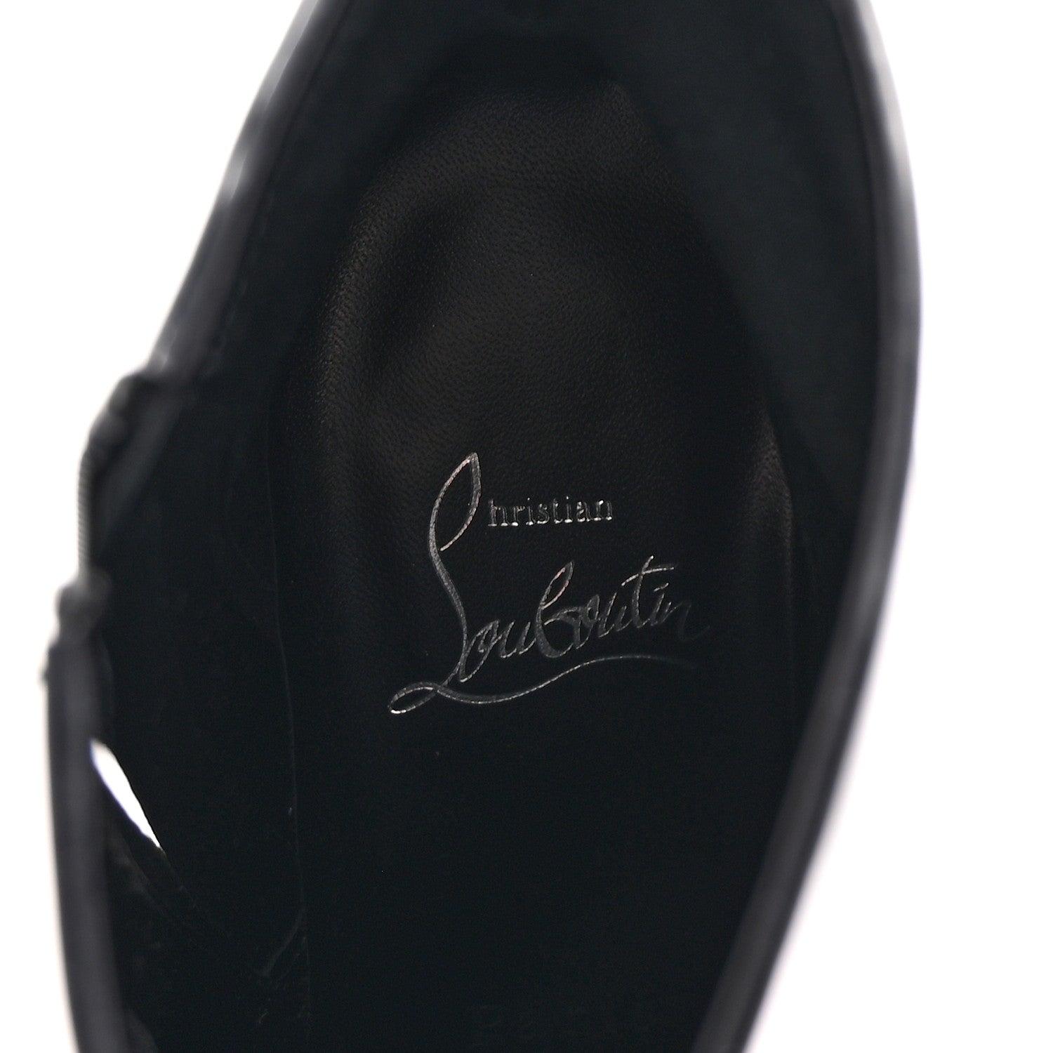 Christian Louboutin Patent Sporty Kate Booty 85 Ankle Boots 39.5 Black 8 of 9