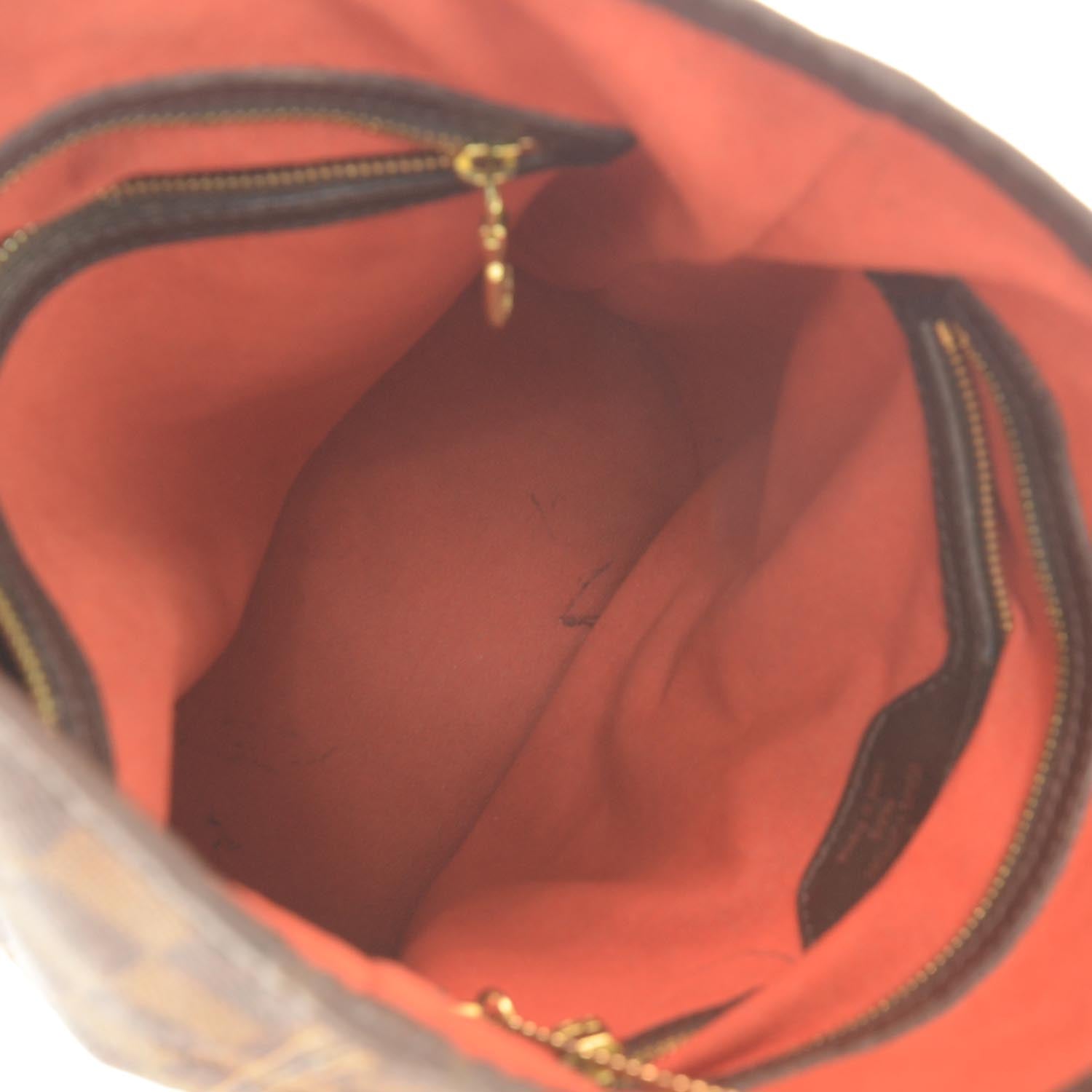 Louis Vuitton Damier Ebene Marais Bucket 23 7 of 8