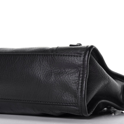 Balenciaga Matte Goatskin Rubber Covered Classic Hardware Mini City Black 8 of 8