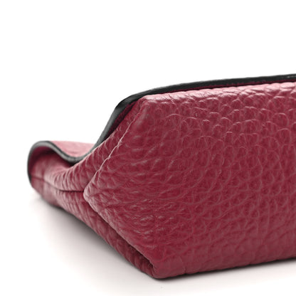 Burberry Signature Grain Medium Mildenhall Crossbody Bag Dark Plum 10 of 11