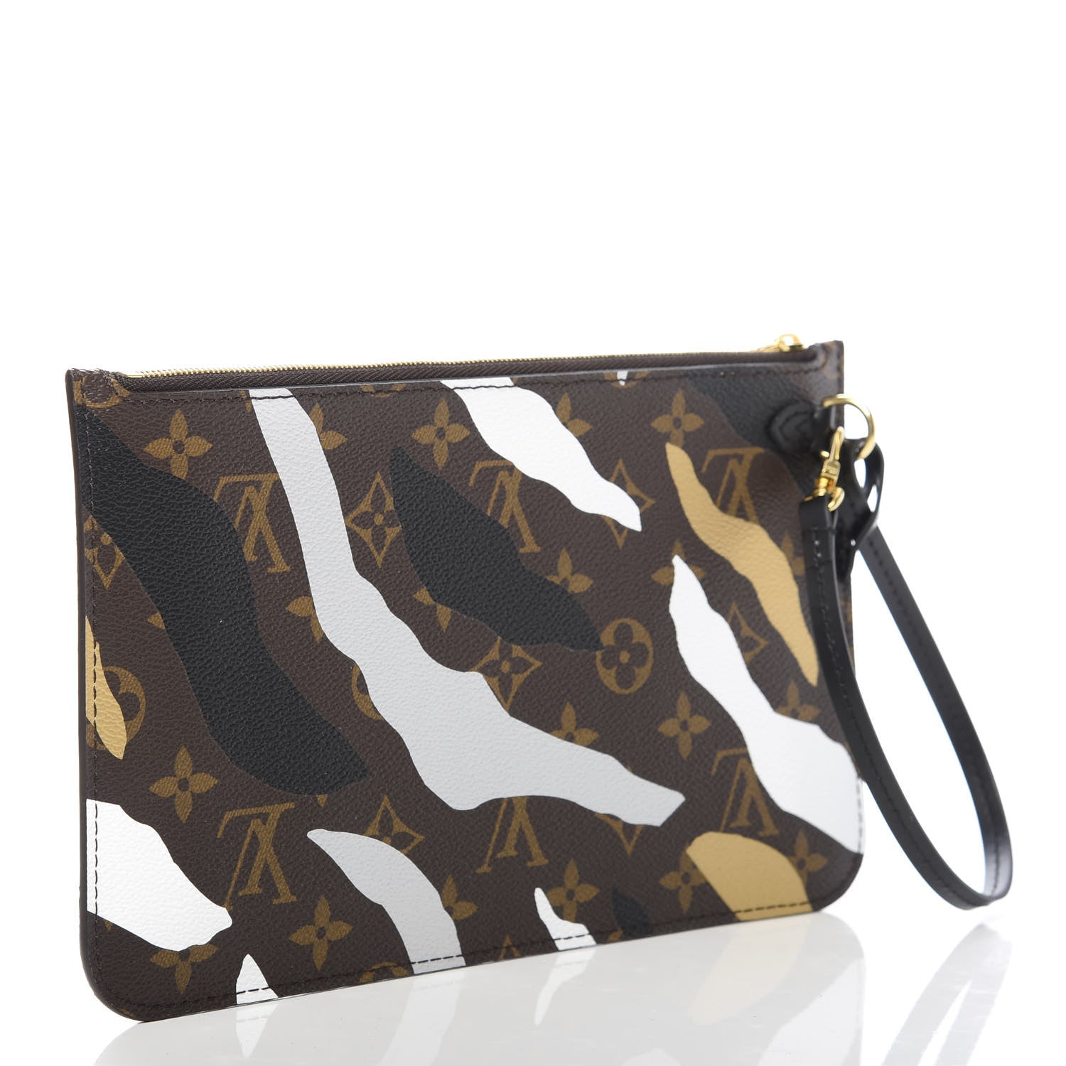 Louis Vuitton X LOL Monogram Neverfull MM GM Pochette Gold Silver 3 of 7