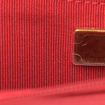 Chanel Caviar Quilted Wallet On Chain WOC Red 8 of 12
