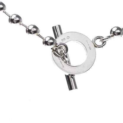 Gucci Sterling Silver Boule Toggle Necklace 5 of 7
