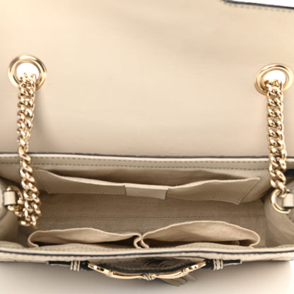 Gucci Guccissima Signature Medium Emily Chain Shoulder Bag Mystic White 5 of 12