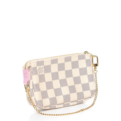 Louis Vuitton Damier Azur 2016 Christmas Animation Mini Pochette Accessories 3 of 7
