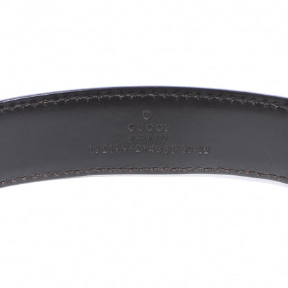 Gucci Leather GG Belt Brown 80 32 4 of 4