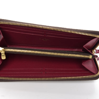 Louis Vuitton Monogram Clemence Wallet Fuchsia 4 of 5