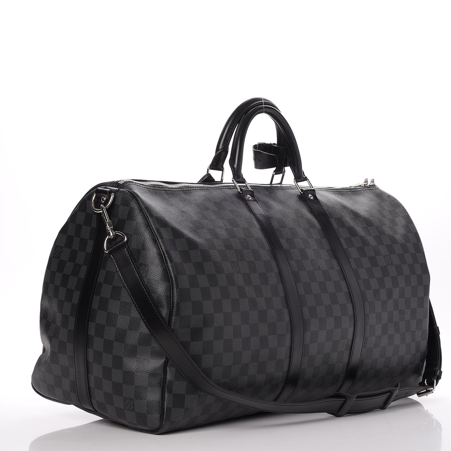 Damier Graphite Keepall Bandouliere 55