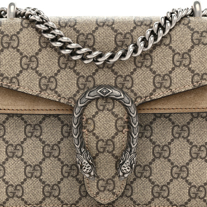 Gucci GG Supreme Monogram Mini Dionysus Shoulder Bag Taupe 8 of 10