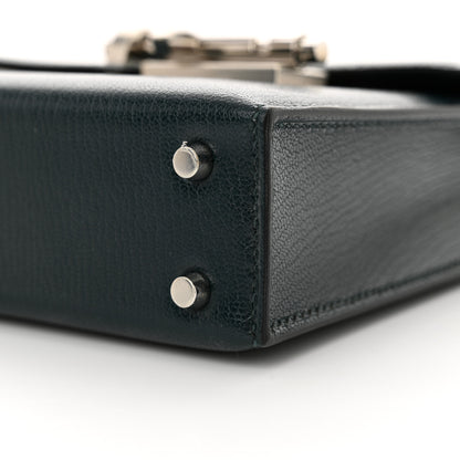 Hermes Chevre Chamkila Mini Verrou Chaine Bag Vert Bosphore 10 of 11