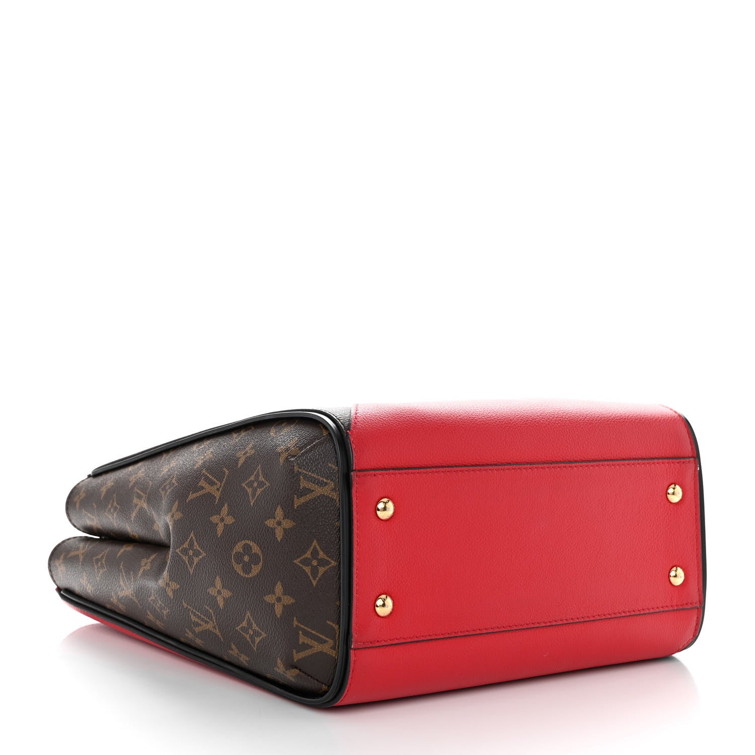 Louis Vuitton Calfskin Monogram Kimono Tote Cherry 4 of 10