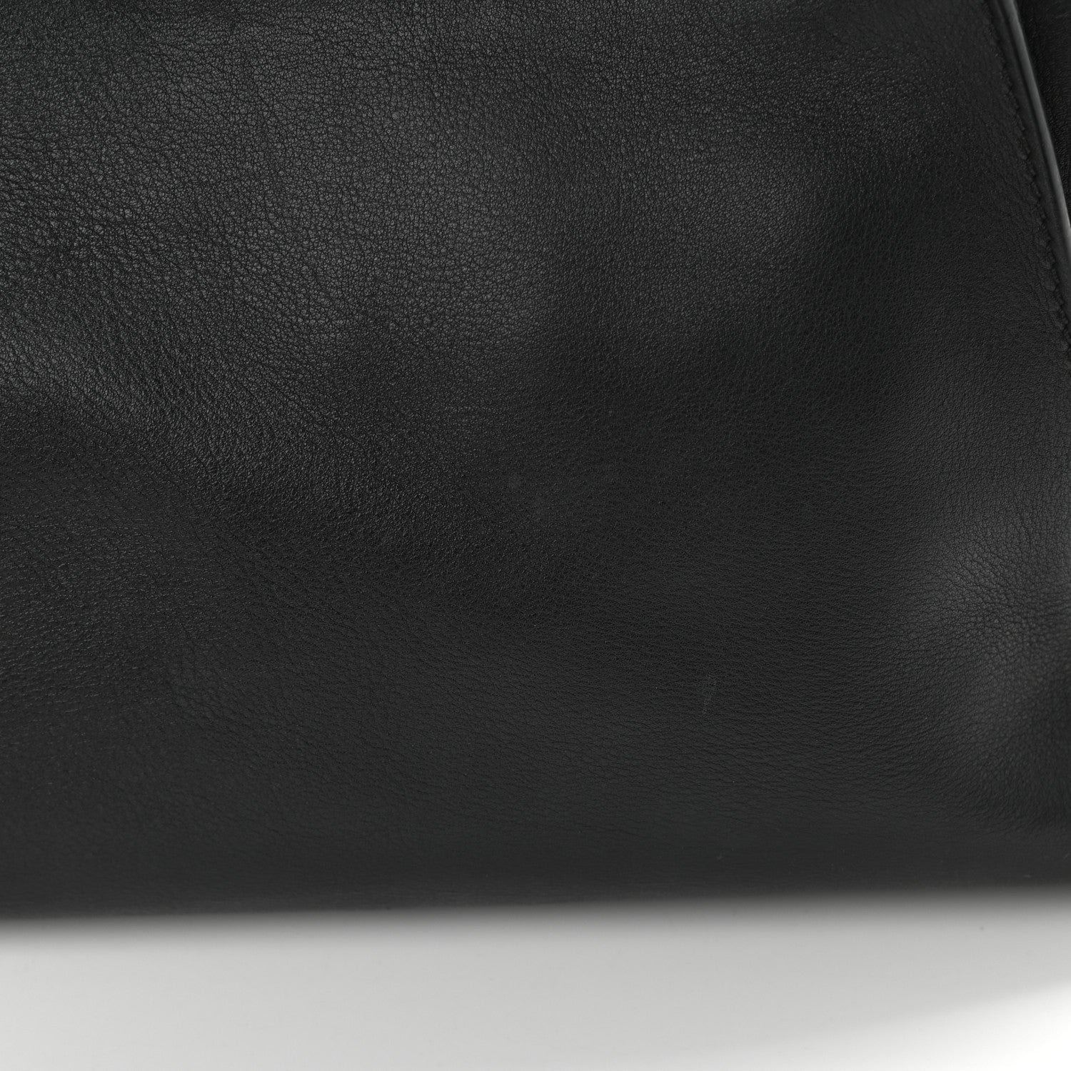 Fendi Vitello Seta Shiny Nappa Medium Peekaboo Iconic Satchel Black 13 of 17