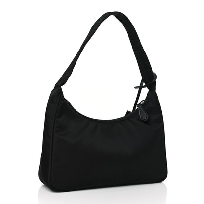 Prada Tessuto Nylon Mini Re-Edition 2000 Bag Black 3 of 8