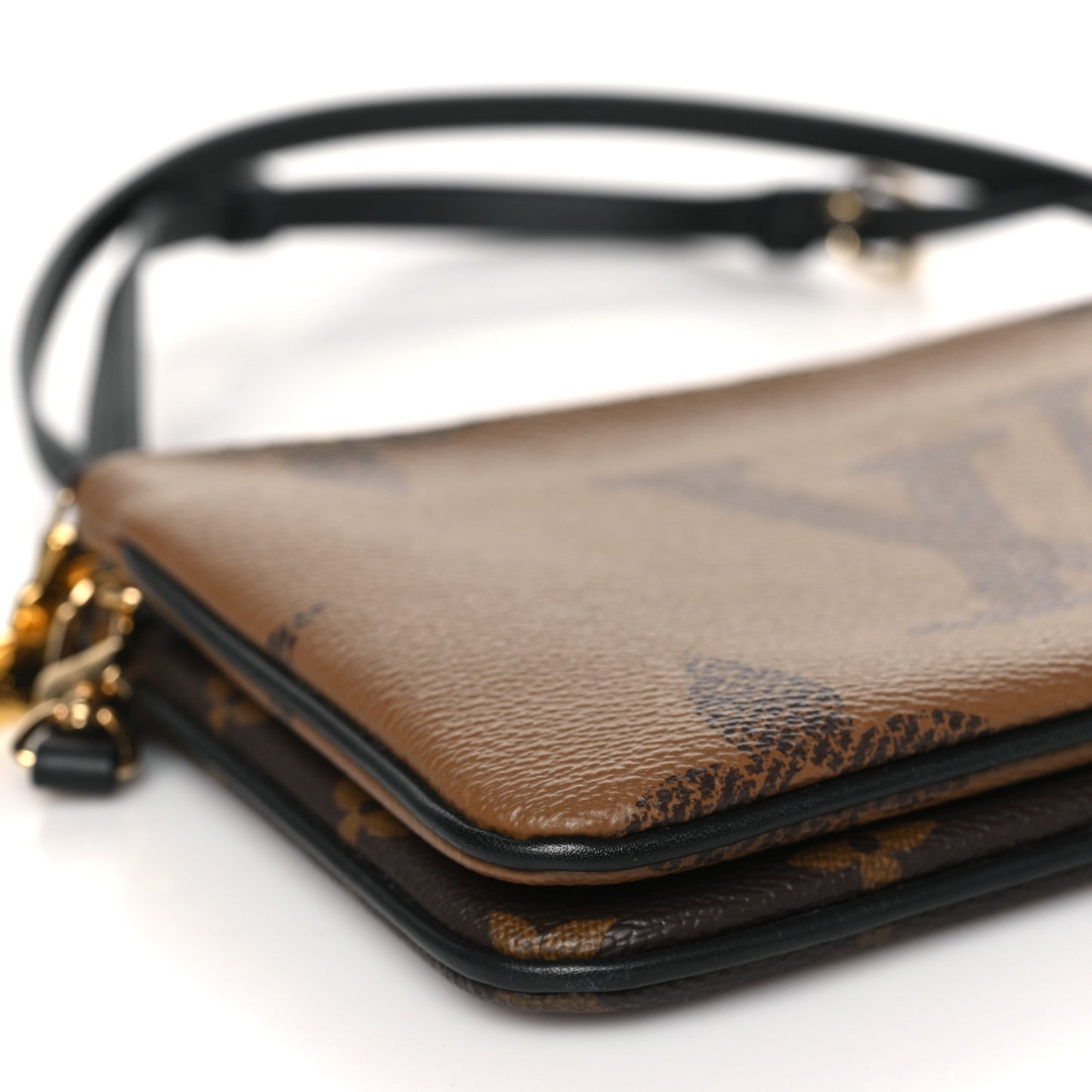 Reverse Monogram Giant Double Zip Pochette