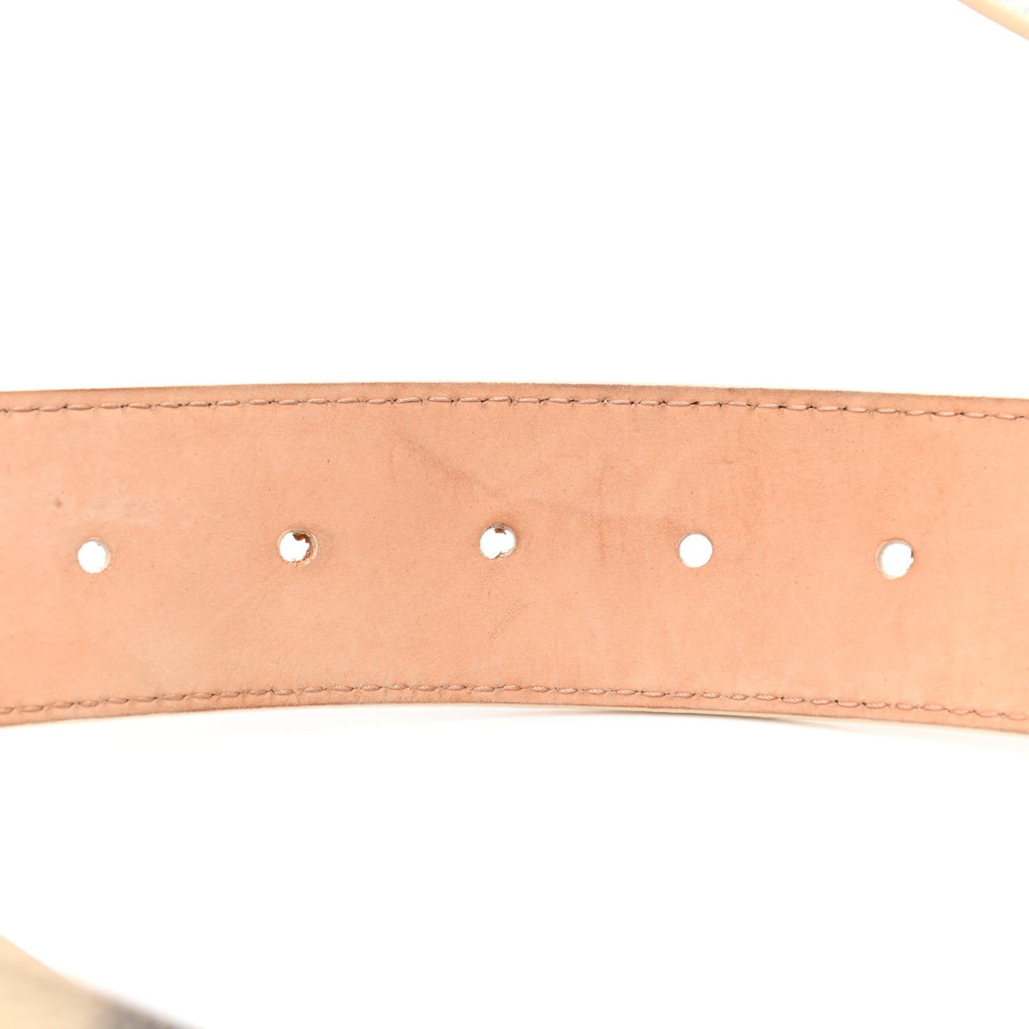 Damier Azur LV Initiales Belt 100 40