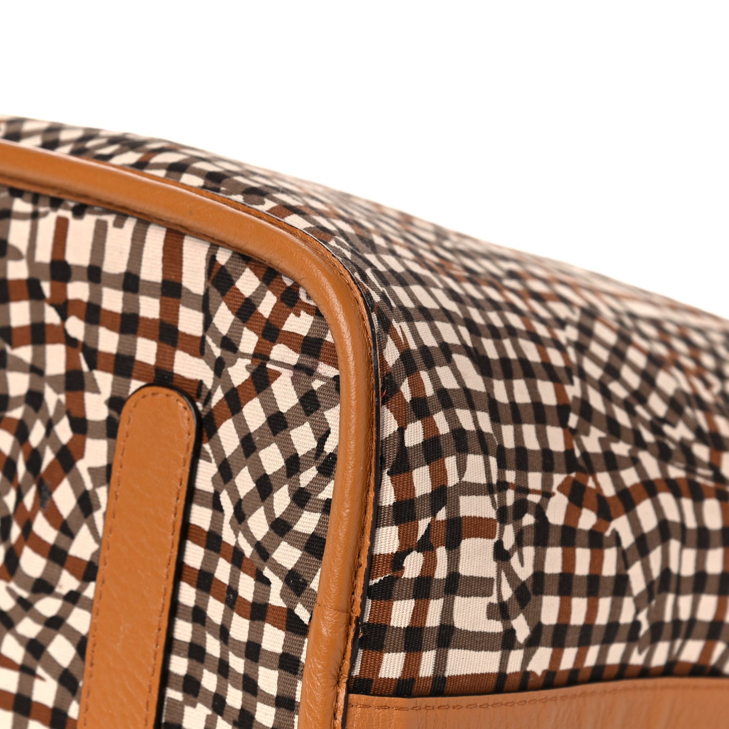 Visetos Large Liz Reversible Shopper Tote Cognac