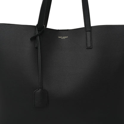 Saint Laurent Calfskin Large Shopping Tote Black 9 of 11