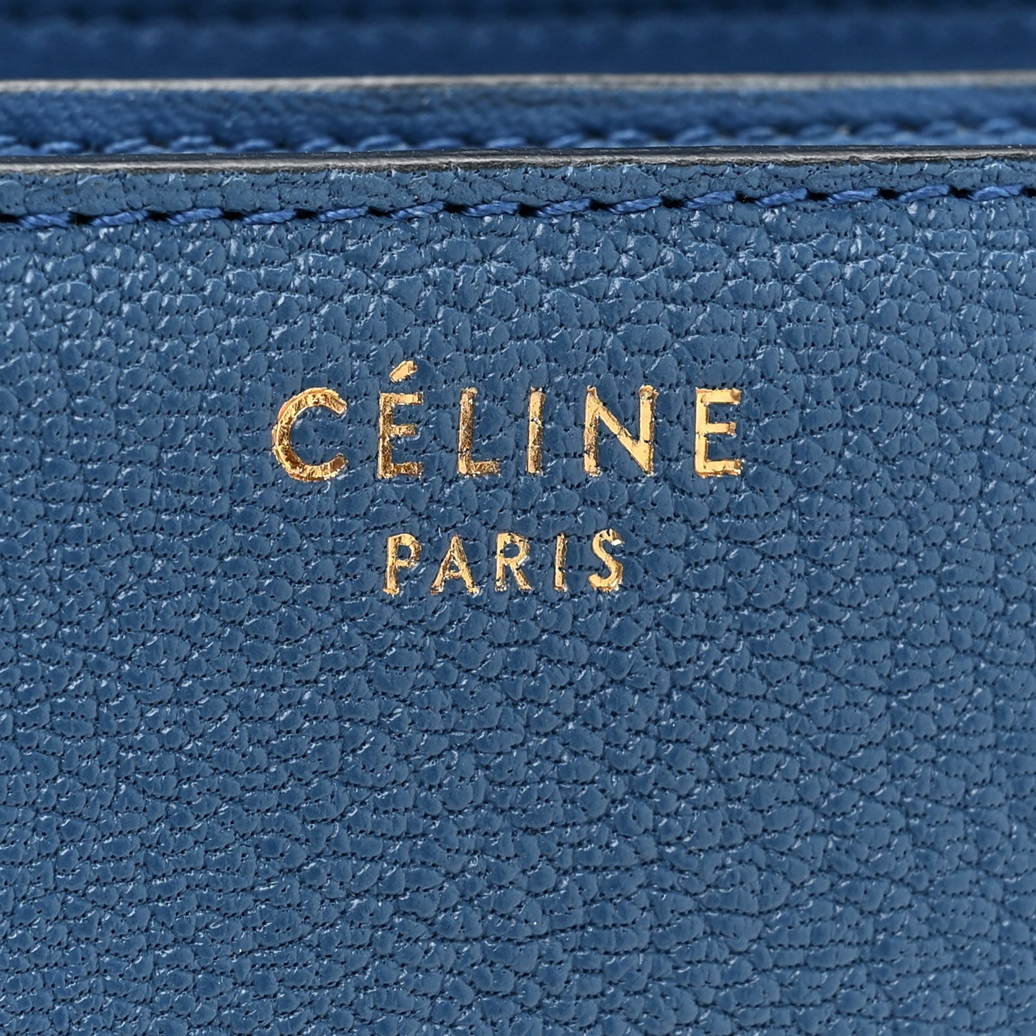 Celine Goatskin Medium Classic Box Flap Bag Deepsea 7 of 14