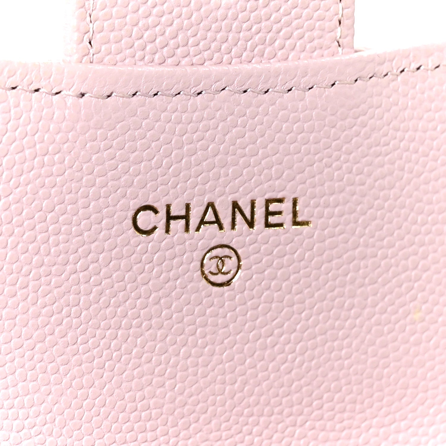 Chanel Caviar Quilted Large Gusset Flap Wallet Light Pink 7 of 10