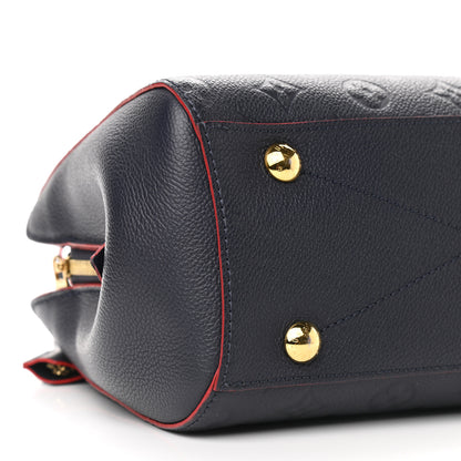 Louis Vuitton Empreinte Montaigne BB Marine Rouge 10 of 11