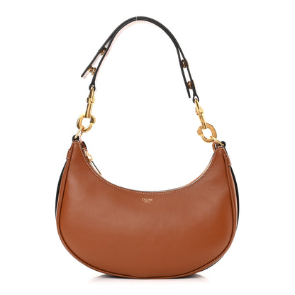 Celine Smooth Calfskin Medium Strap Ava Shoulder Bag Tan 1 of 10