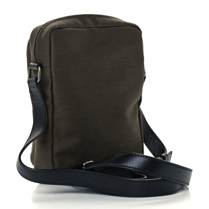 Saint Laurent Canvas Sid Messenger Bag Olive 3 of 10