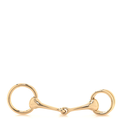 Hermes Permabrass Mors Scarf Ring Gold 1 of 5