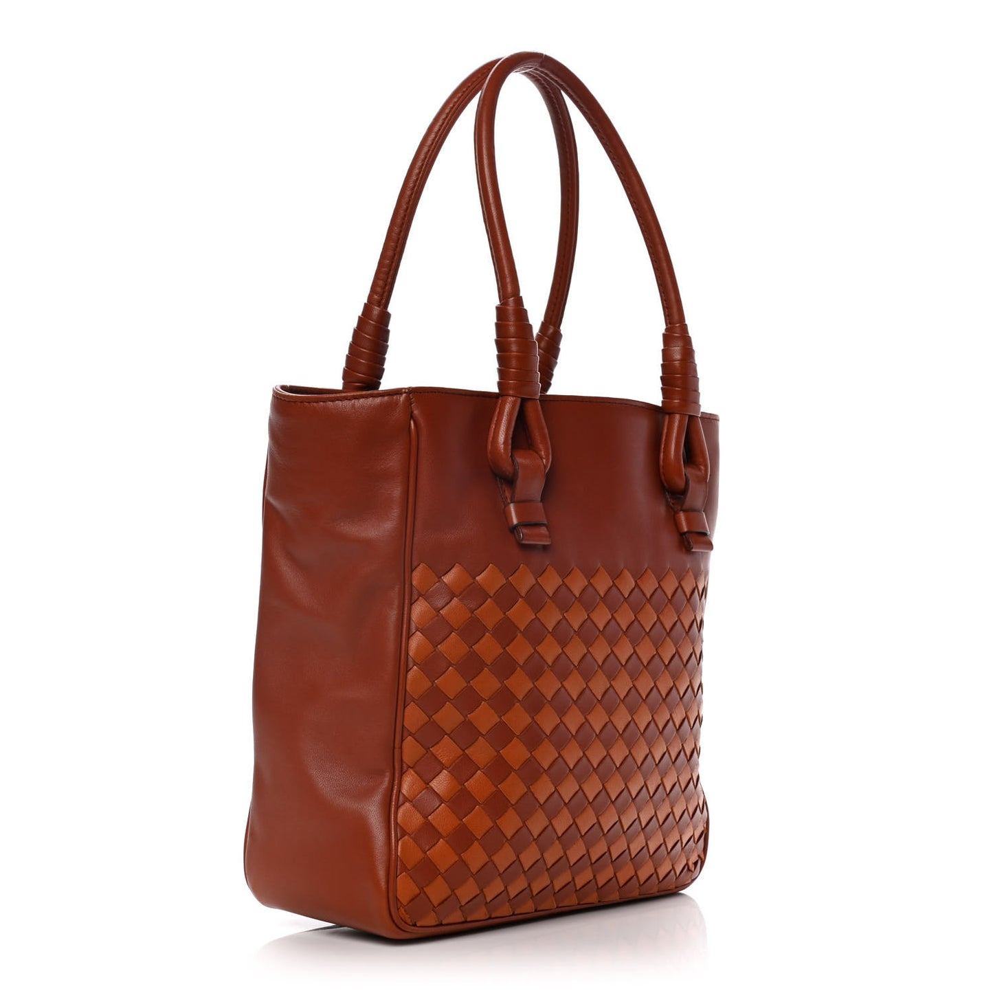 Nappa Intrecciato Bag Rust