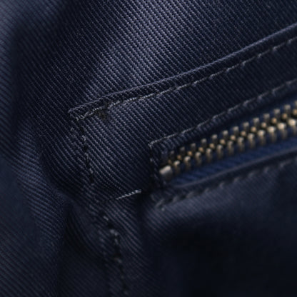 Telfar Vegan Leather Medium Shopping Bag Navy 12 of 12