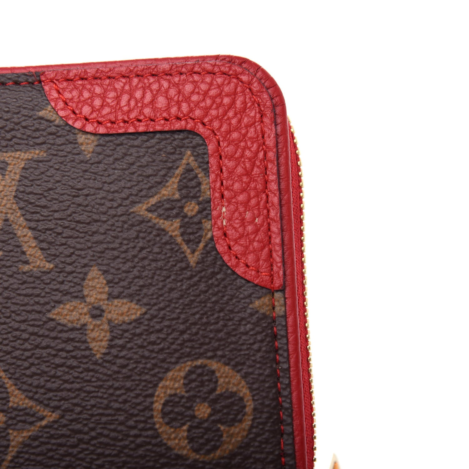 Louis Vuitton Monogram Retiro Zippy Wallet Cherry 8 of 8