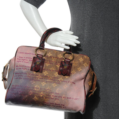 Louis Vuitton Richard Prince Graduate Jokes Bag 2 of 7