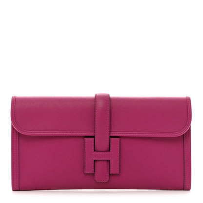 Hermes Swift Jige Elan 29 Clutch Rose Pourpre 1 of 7