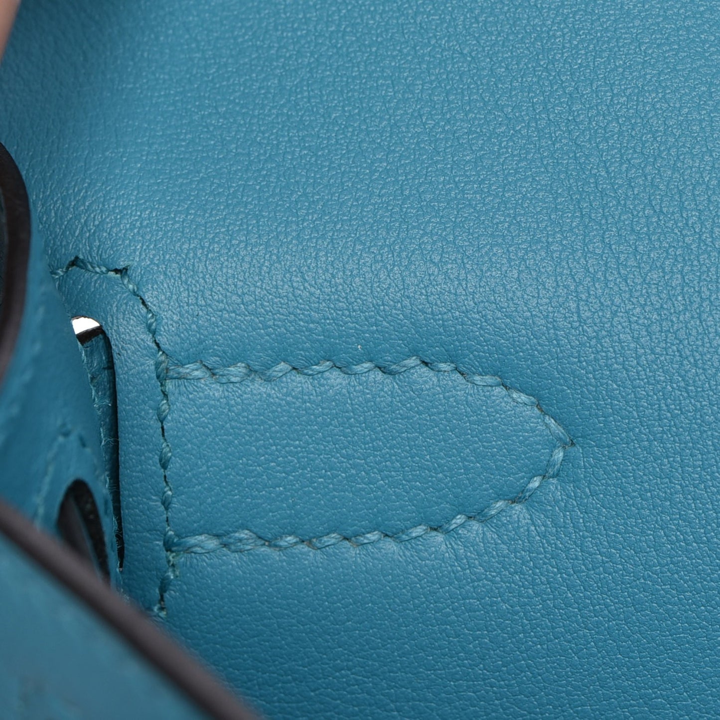 Swift Kelly Cut Clutch Pochette Turquiose