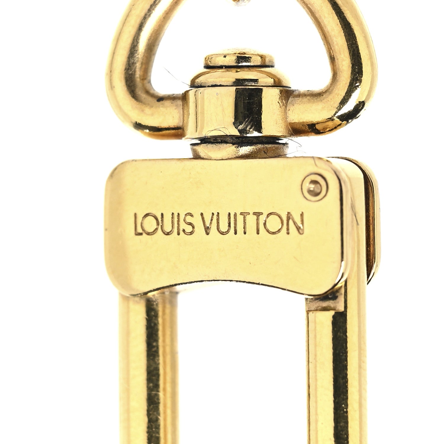 Louis Vuitton Pochette Extender Key Ring Gold 1782509 – FASHIONPHILE