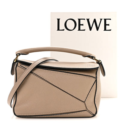 Loewe Calfskin Mini Puzzle Bag Sand 11 of 11