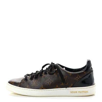 Louis Vuitton Patent Monogram Frontrow Sneakers 36.5 1 of 9