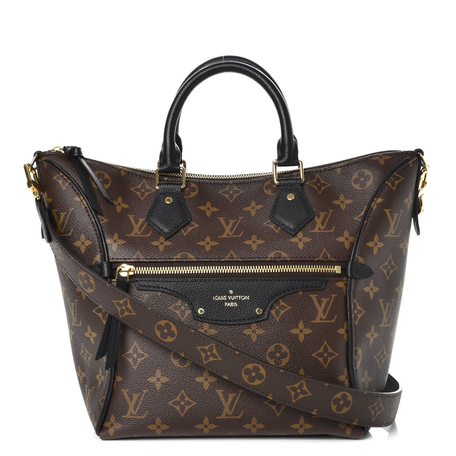 Louis Vuitton Monogram Tournelle PM Black 1 of 9