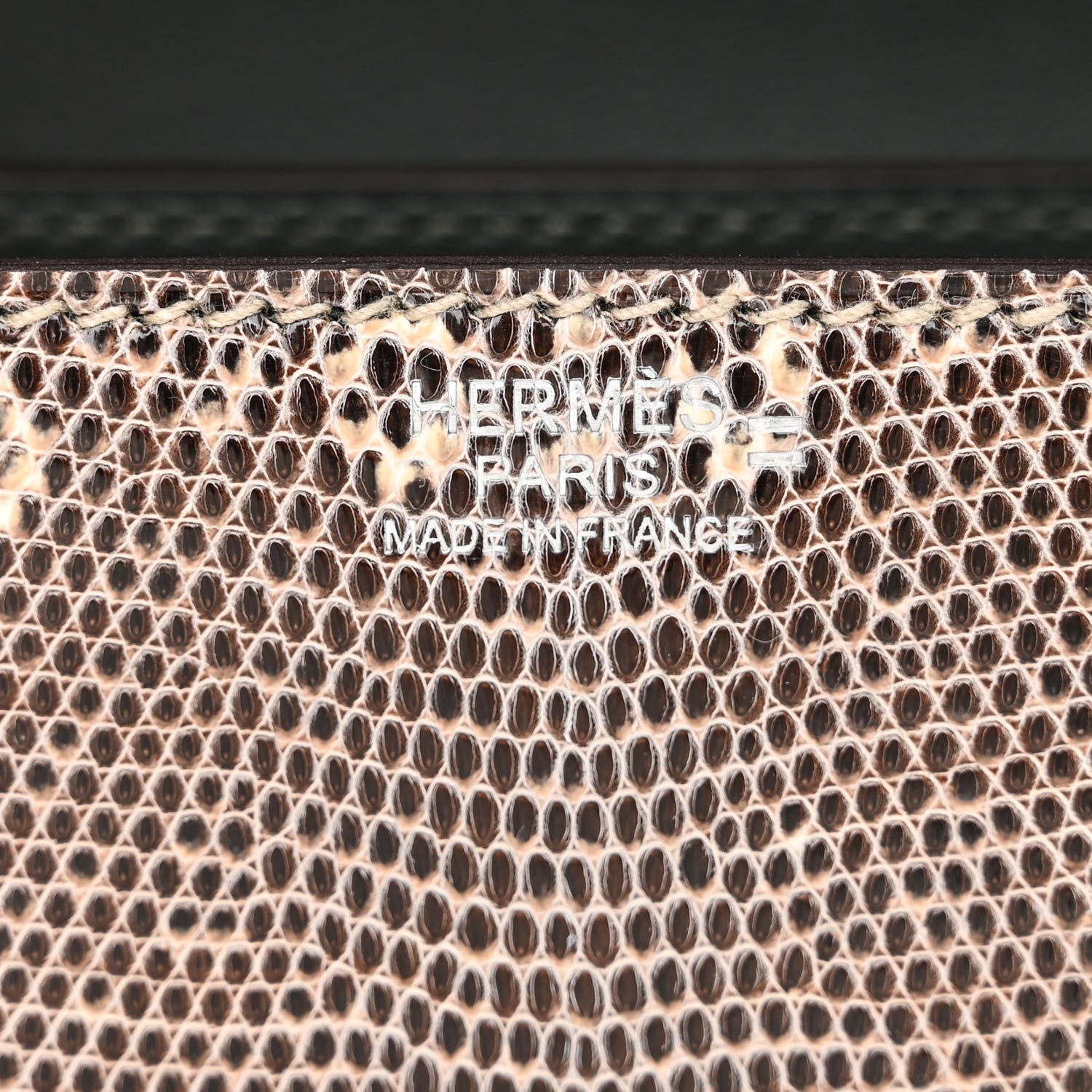 Hermes Lizard Mosaique Au 24-17 Ombre Vert Fonce 6 of 10