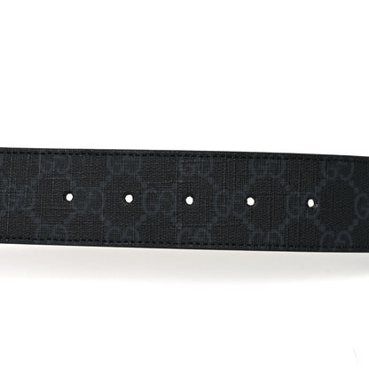 Gucci GG Supreme Monogram Blondie 40mm Belt 85 34 Black 4 of 5