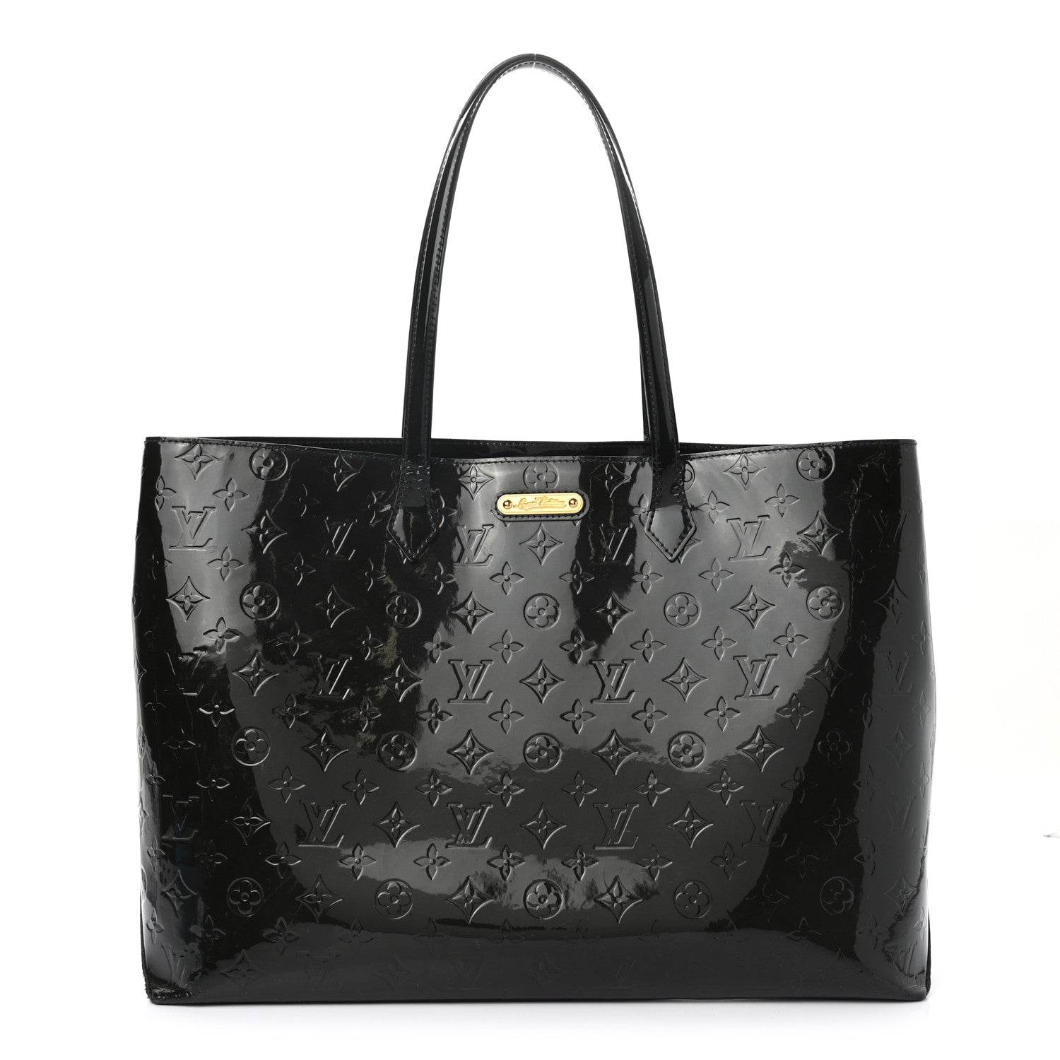 Louis Vuitton Vernis Wilshire GM Blue Infini 1 of 9