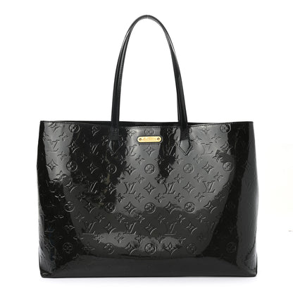 Louis Vuitton Vernis Wilshire GM Blue Infini 1 of 9